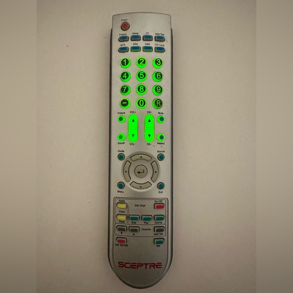 Genuine Sceptre Remote Control HOF07A650GPD6 Good Condition Tasted - Picture 3 of 6